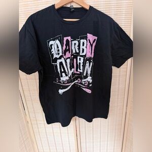 WWE Black T-Shirt with Pink and White Graphic